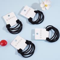 5 pieces of black headband rubber bands from Tiete A