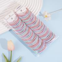 8 pieces of colorful ribbon-headed rubber bands from Ghent, Belgium