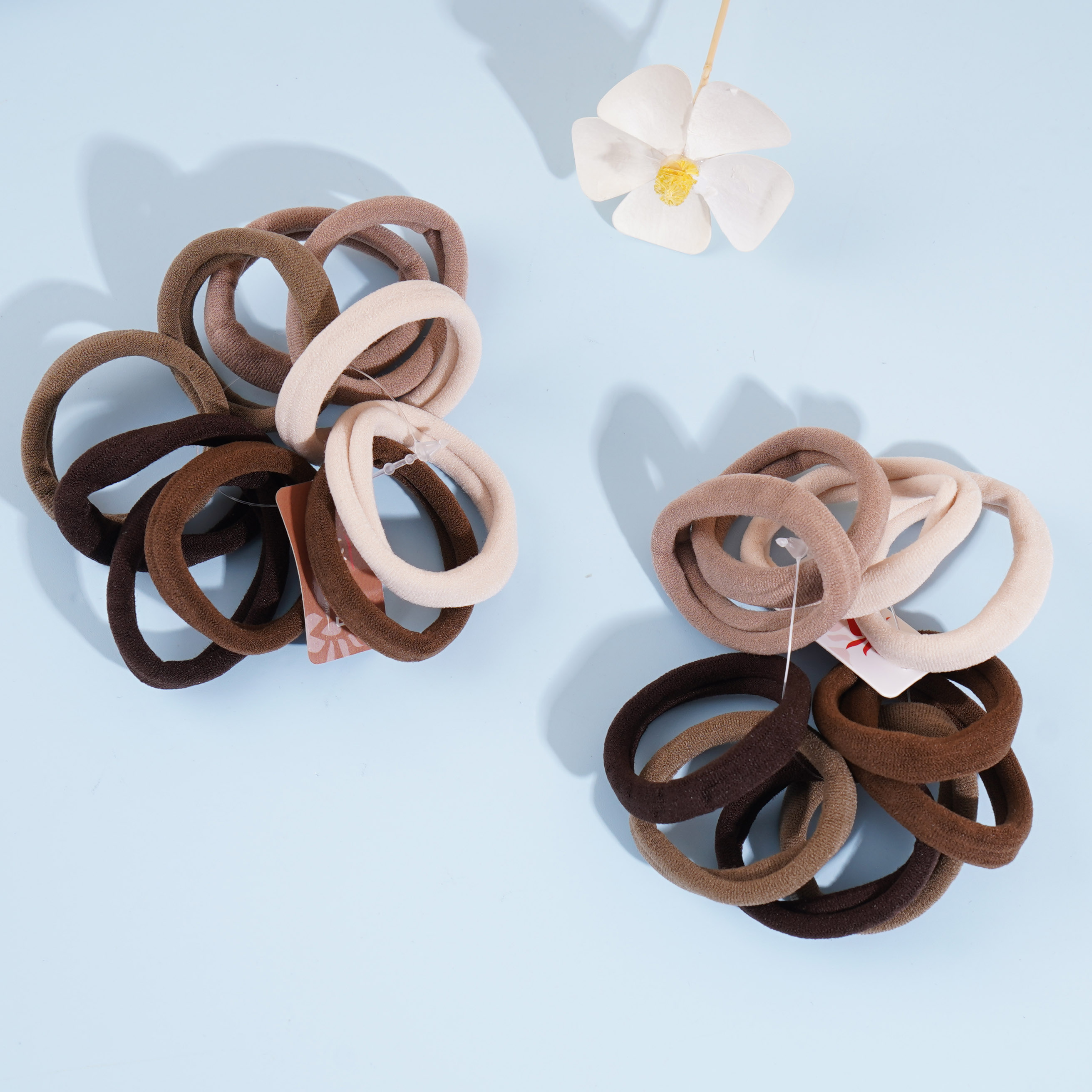 10根毛巾圈吊卡头绳皮筋