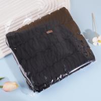 10 towel loop hanging card heads ropes and rubber bands (black)