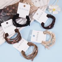 4 stars, shrimp, knotted heart-shaped headbands, and rubber bands