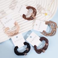 3根兔头钻头绳皮筋