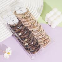 3 four-leaf diamond-shaped combination headbands with elastic bands