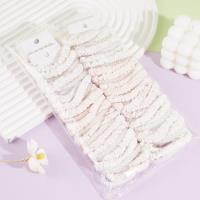 3根春天色印花小肠电话线组合头绳皮筋