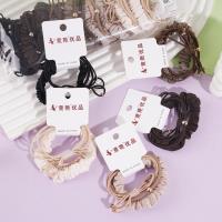 3根钻加珍珠精致版组合头绳皮筋