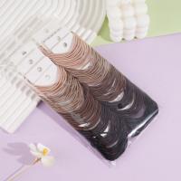 3 pieces of three-in-one head ropes with elastic bands (black)