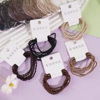 3根二合一麻花头绳皮筋