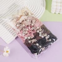 2 butterfly pearl ribbon small intestine circle head rope rubber bands