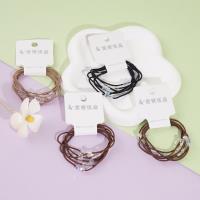 2根灯笼水晶罗丝结头绳皮筋