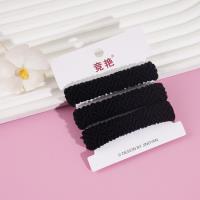 3 packs of boxed towels (black)