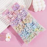 3根蝴蝶结珍珠组合头绳皮筋