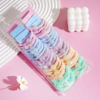 2 beaded headbands with elastic bands