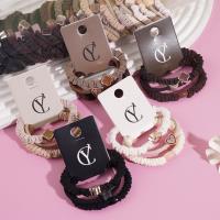 3 four-leaf clover heart-shaped combination headbands and hair ties