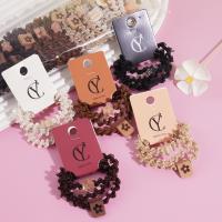 3-star diamond-shaped combination headband and rubber band set