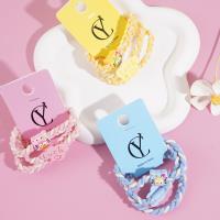 3根幸运猫咪鸭组合头绳皮筋