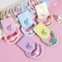 2根方钻组合头绳皮筋