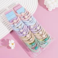 2根方钻组合头绳皮筋