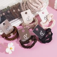 2根方糖钻组合头绳皮筋