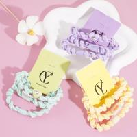 3根彩色爱心款组合头绳皮筋