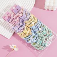 3 colorful butterfly-themed headbands with elastic bands