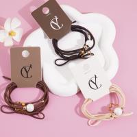 3 large pearl star-shaped combination headbands with elastic bands