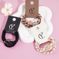 3 heart-shaped diamond-shaped combined headbands and hair ties