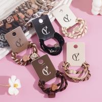 3 heart-shaped diamond-shaped combined headbands and hair ties