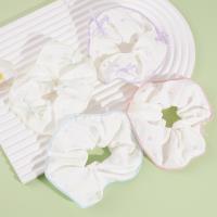 小碎花蝴蝶结头花肠圈