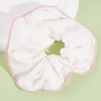 小碎花蝴蝶结头花肠圈