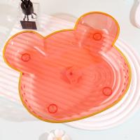 صحن فواكه ملون بنقشة ذهبية من 802 Bear (ملون متعدد الألوان)