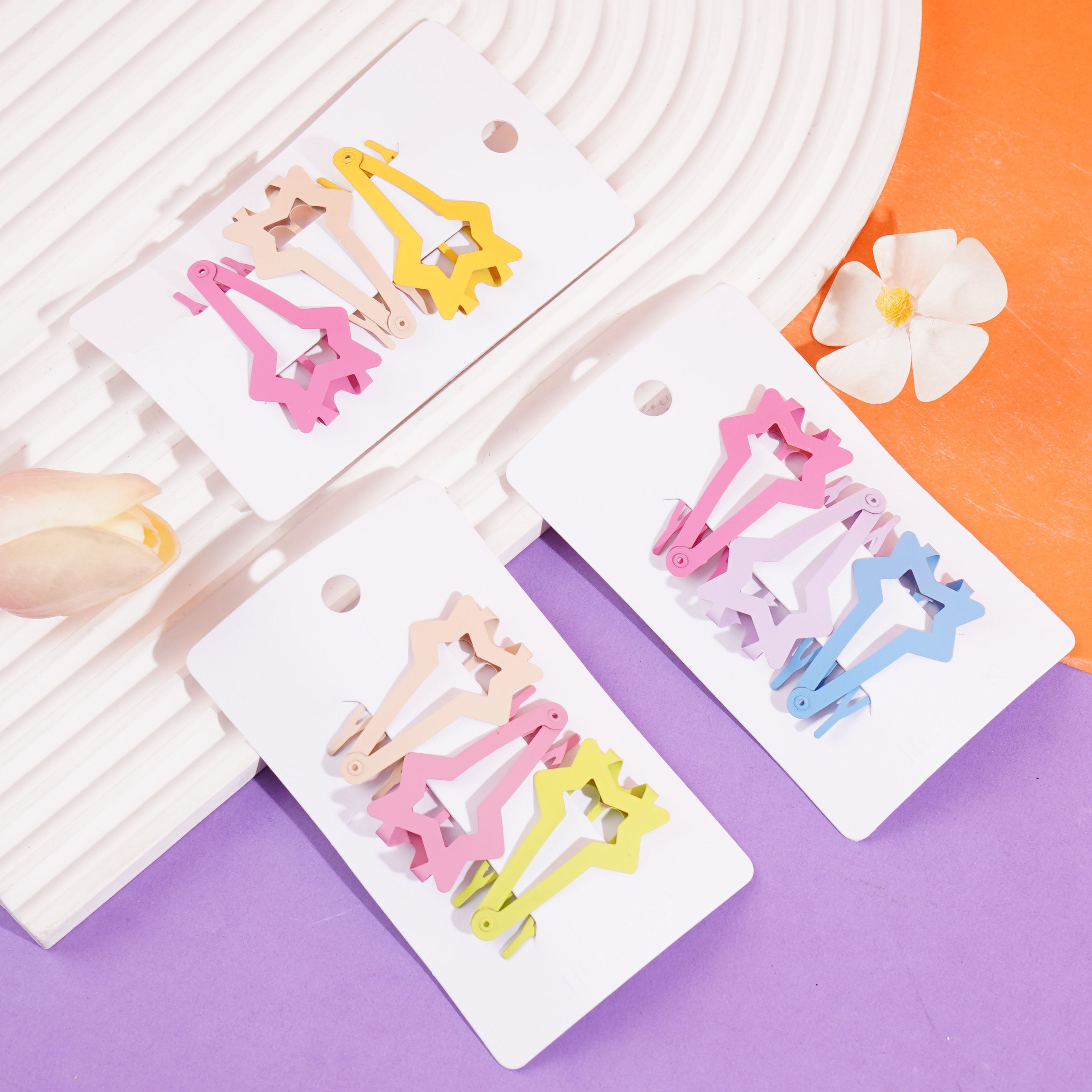 0606/30卡奶咖(彩)发梳bb夹