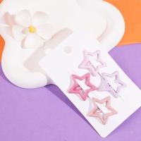 1306小云朵五星滴油bb夹（混）