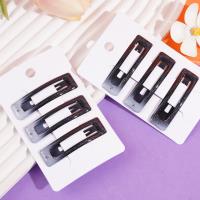 1795黑底双色6cm bb夹（混）