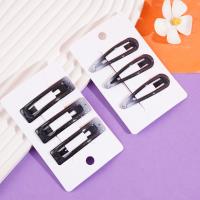 1795黑底双色6cm bb夹（混）