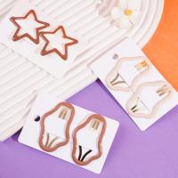 1504KC金咖色滴油bb夹（混）