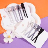 1979烟灰色4个压夹（混）