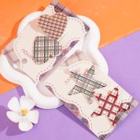 2518格子五星爱心压夹（混）