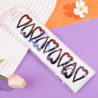 A long strip of heart-shaped cartoon BB stickers