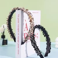 Chanel-style semi-circular beaded headband/hair clip