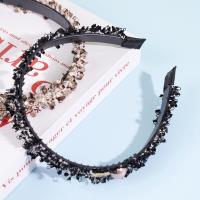 Chanel-style semi-circular beaded headband/hair clip