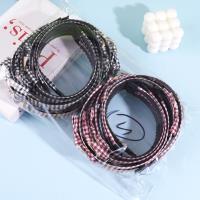 Plaid bow headband/hair clip