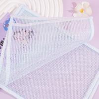 打卡4片炫彩银丝布6214