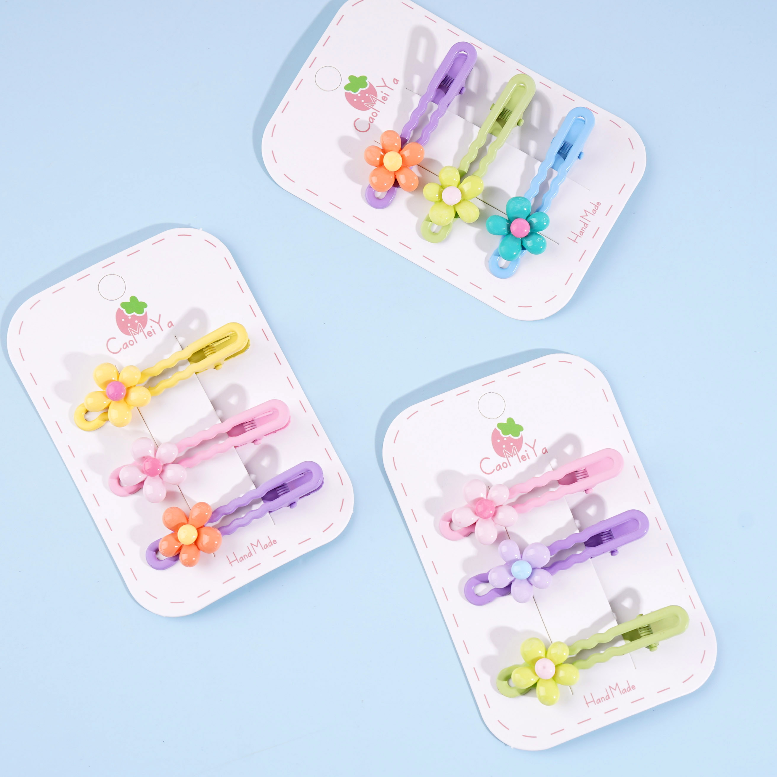 Three sets of Meihua duck clips and BB clips