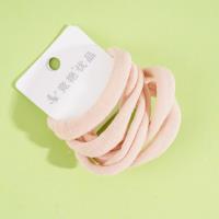 5 Ghent A towel rings with a coffee-colored headband and rubber bands