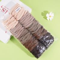 5 Ghent A towel rings with a coffee-colored headband and rubber bands