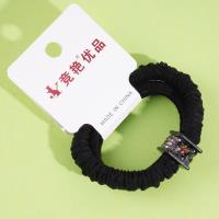 2 sets of leopard-print diamond bead small intestine combination headbands and rubber bands