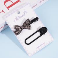 黑钻领结圆鸭夹bb夹