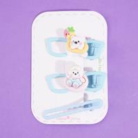 Cartoon glasses, duck clip, and BB clip