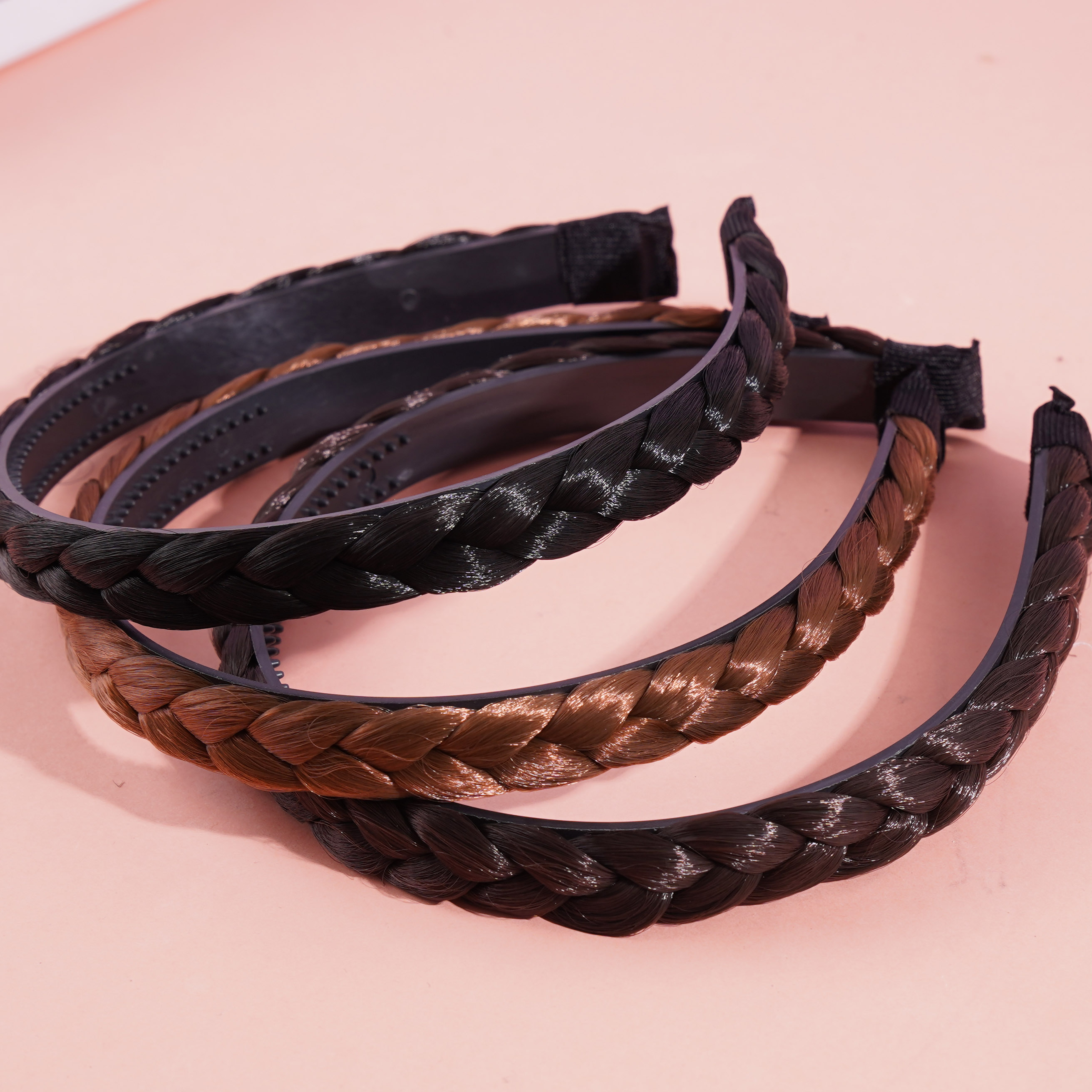 Braid wigs, headbands, and hair clips