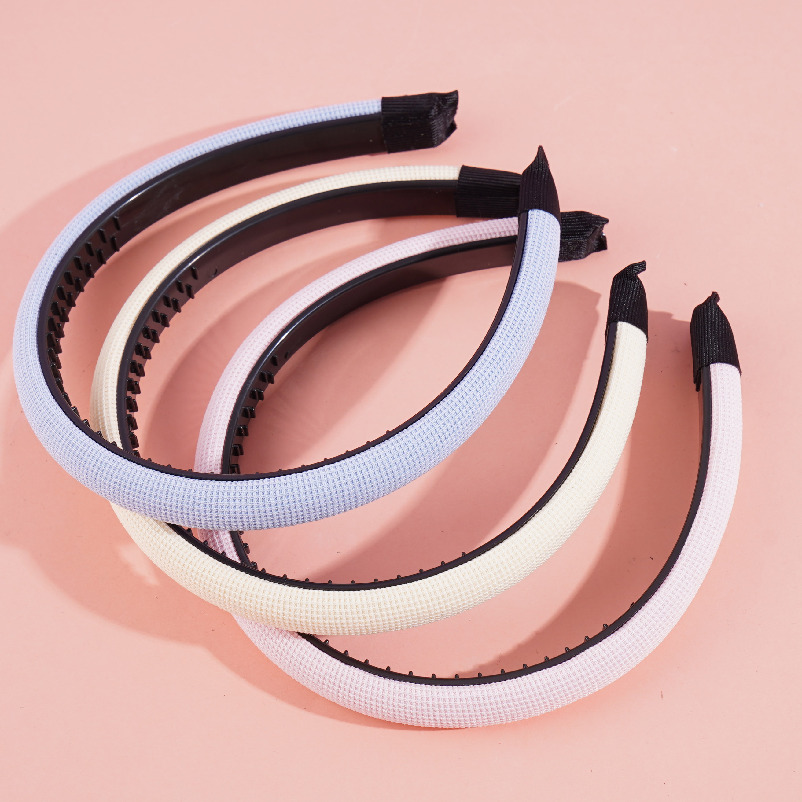 Colourful small sponge headband hair clip